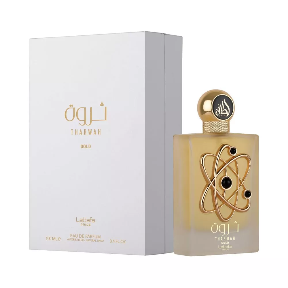 lattafa-tharwah-gold.webp Lattafa Tharwah Gold 100ML - Imagen 1