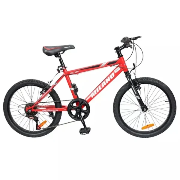 Bicicleta Milano Action Aro 20 18Vel Rojo