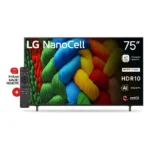 Lg Tv Smart 75" Nano80Asa 4K Webos
