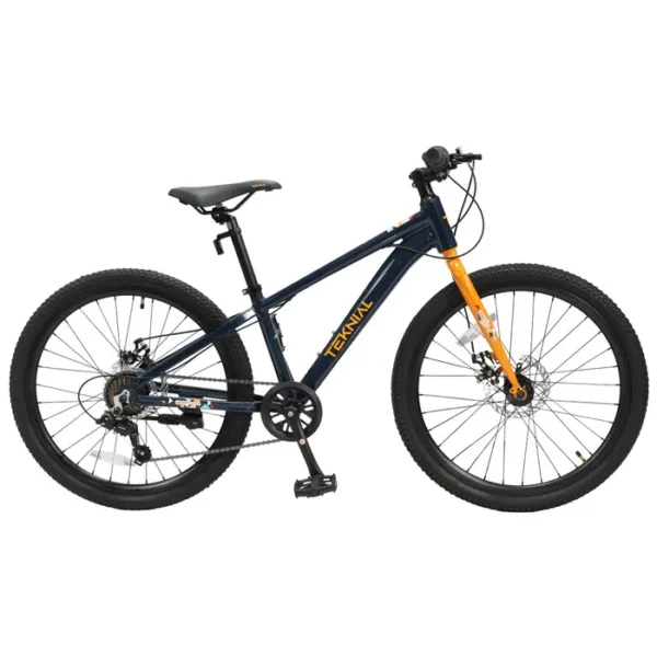 BICICLETA TEKNIAL EXMOOR 24" AZUL/NARANJA