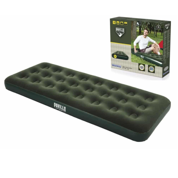 Colchón de Aire Bestway Soltero verde 191x137cm
