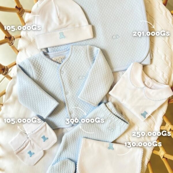 Set Conjunto Basico Celeste