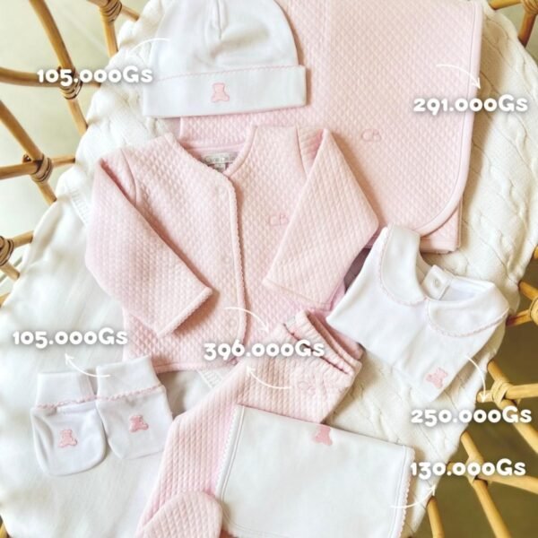 Set Conjunto Basico Rosado