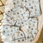 Set Conjunto Estampado Ositos Celeste