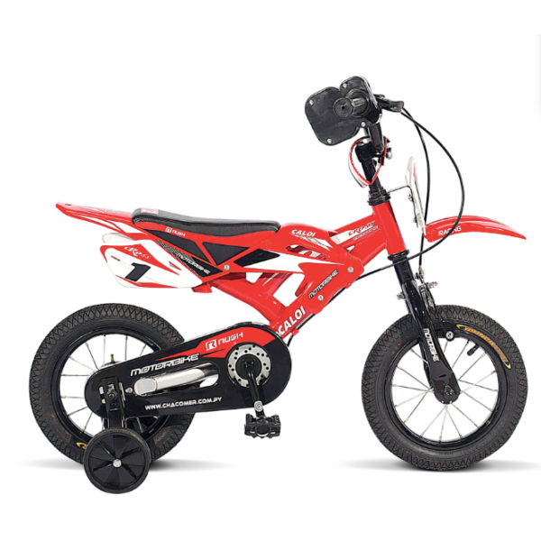 CALOI BICI MOTO 12 ROJO
