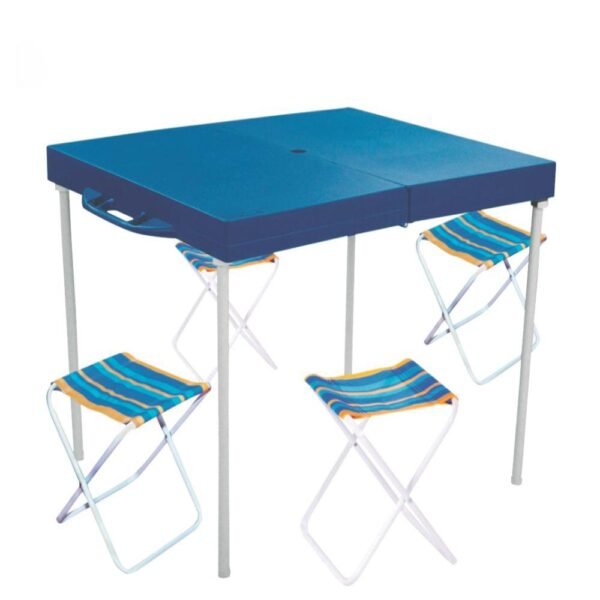 Juego Camping Mor Mesa+4 Sillas