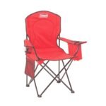 Silla Plegable Con Bolso Coleman Rojo
